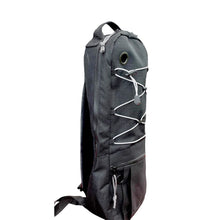 Load image into Gallery viewer, Backpack Black Oxygen tank front view