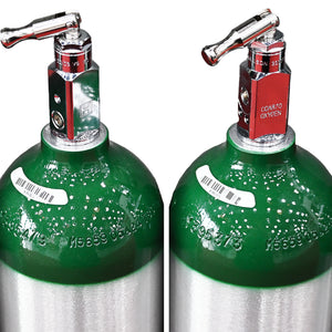 M9 (MC) Medical Oxygen Cylinder w/ Toggle Valve