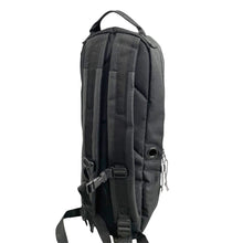 Load image into Gallery viewer, Oxygen tank backpack black back view