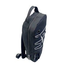 Load image into Gallery viewer, Backpack Black Oxygen tank top view